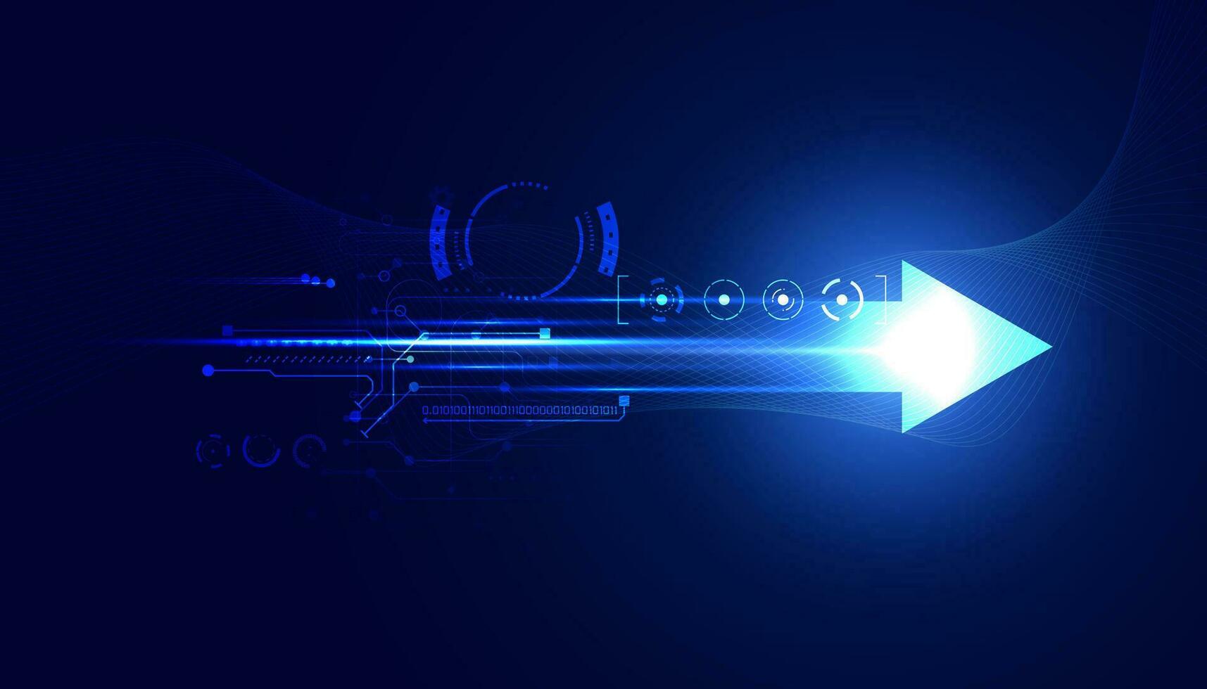 Abstract technology hi tech background concept speed movement motion blur moving fast in the light. vector