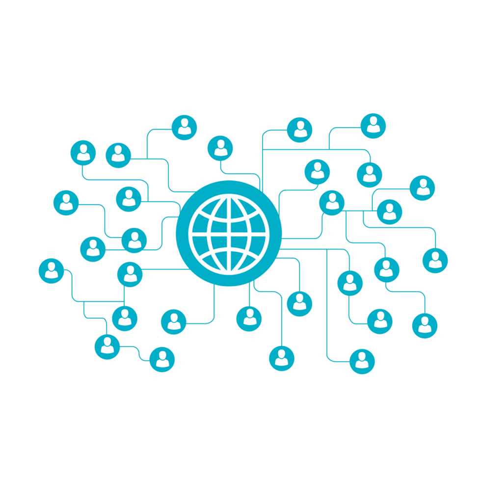 global network icon, social network, social network png