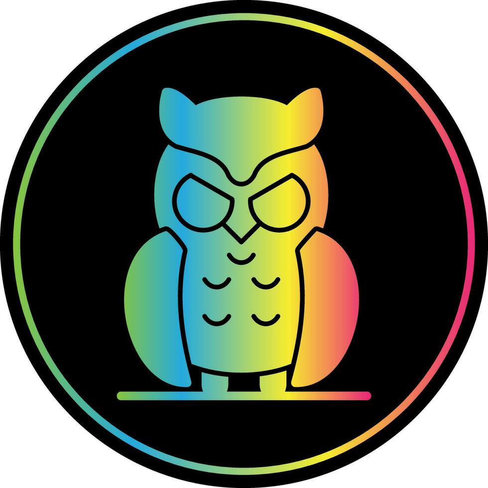 Owl Vector Icon Design