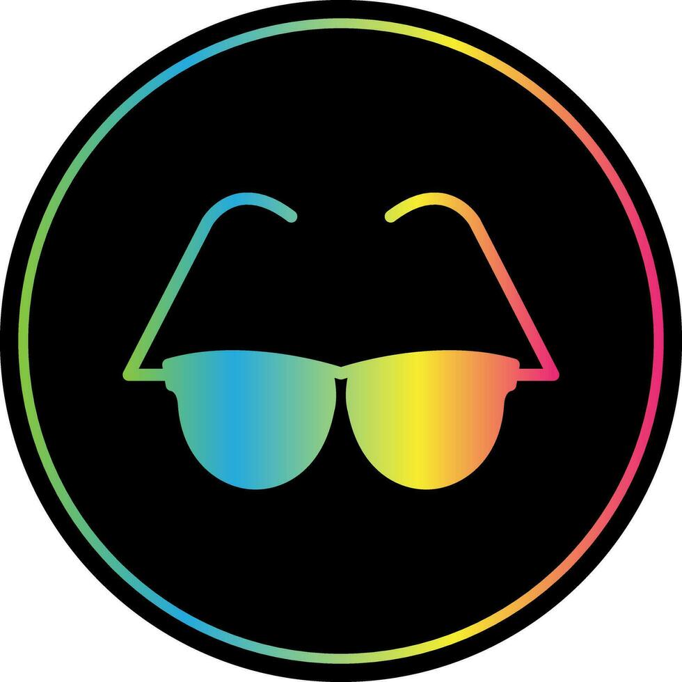 diseño de icono de vector de gafas