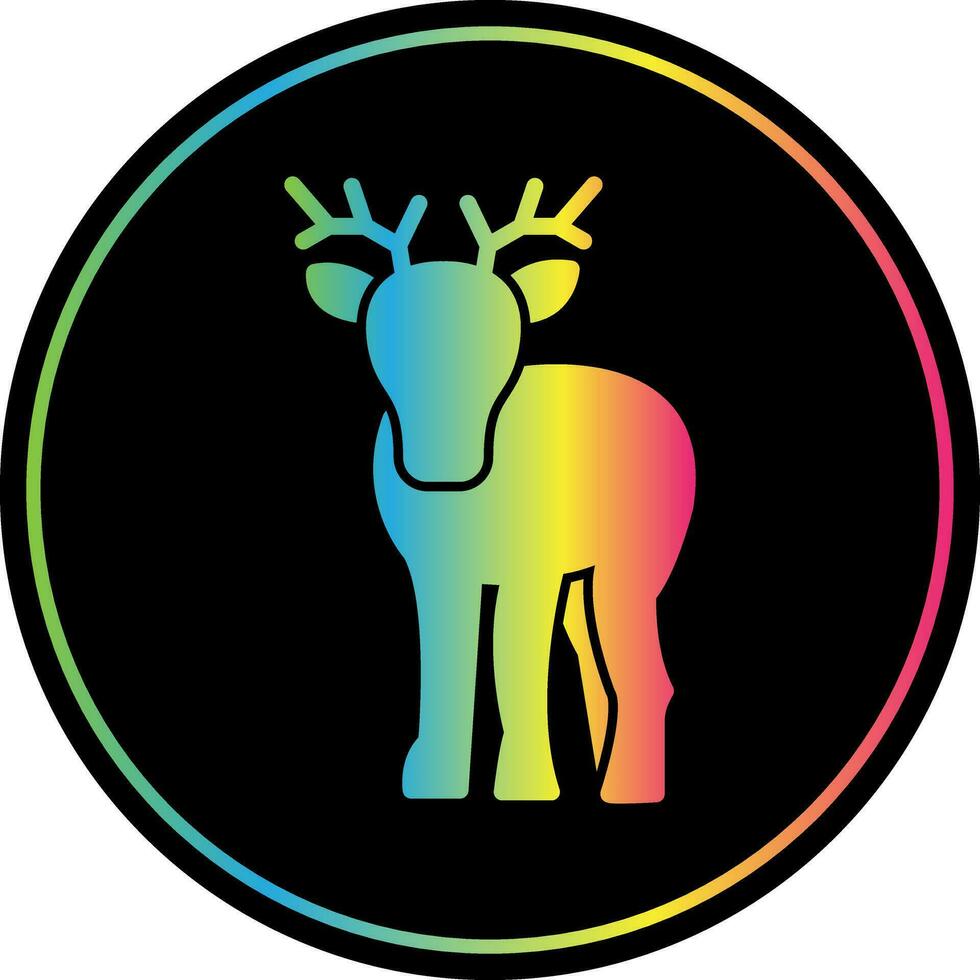 Deer Vector Icon Design