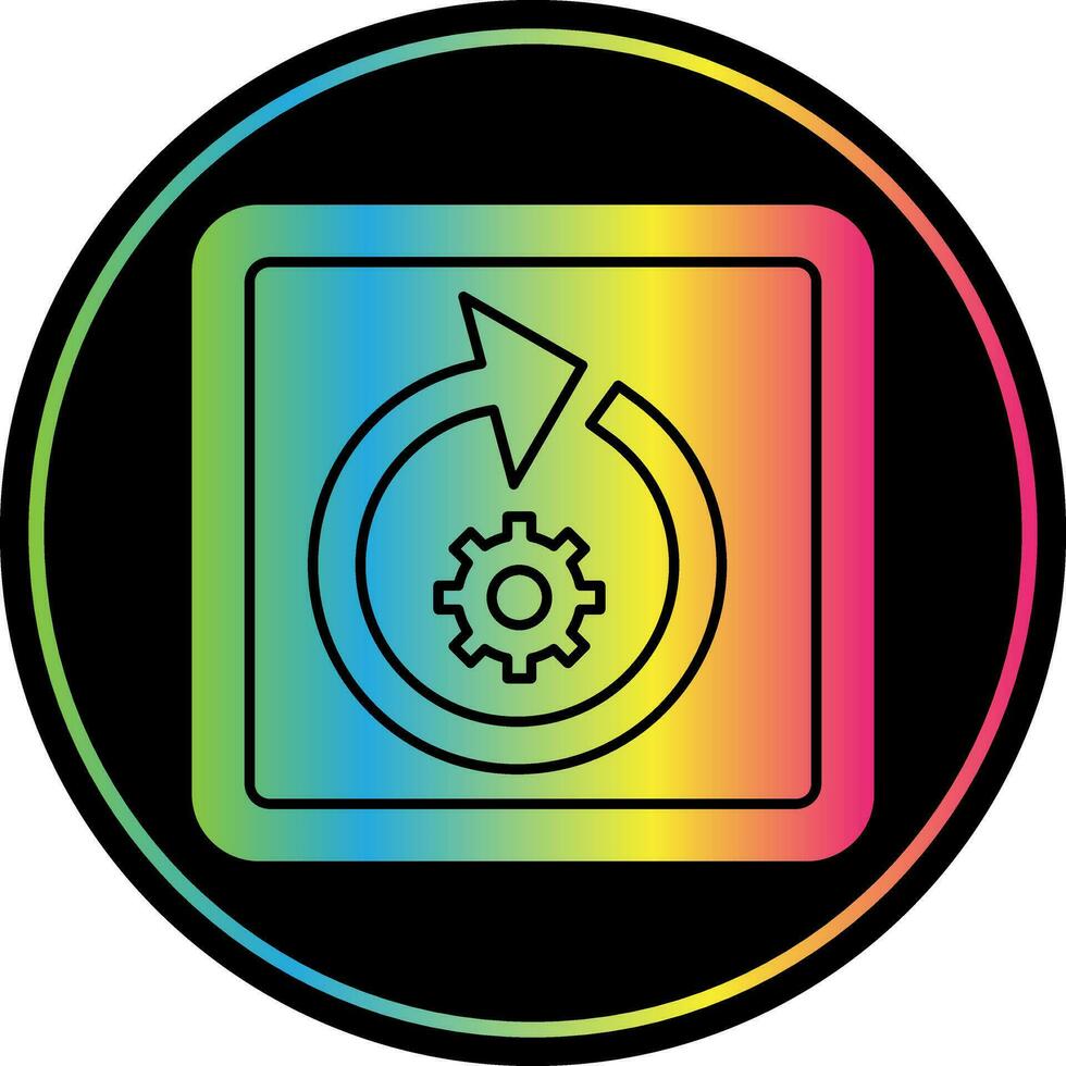 System Update Vector Icon Design