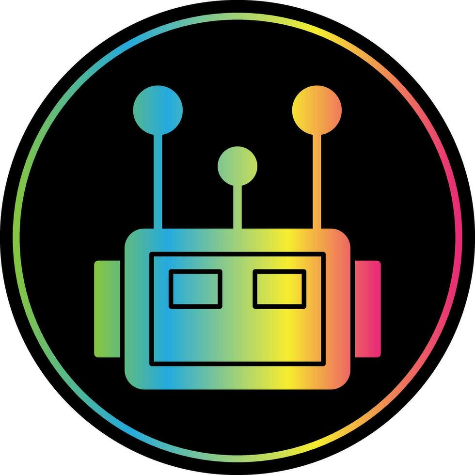 Virtual Assistance Vector Icon Design