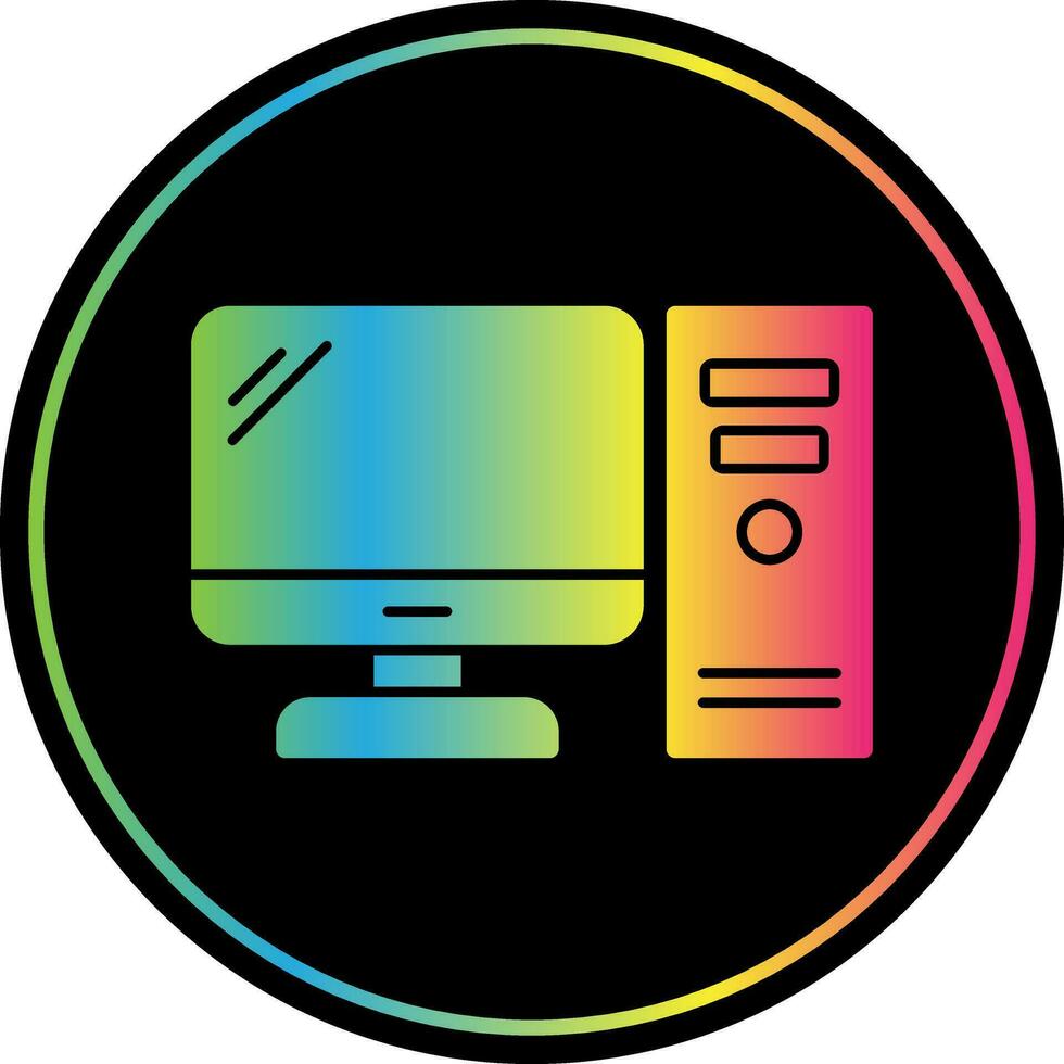 Computer Vector Icon Design
