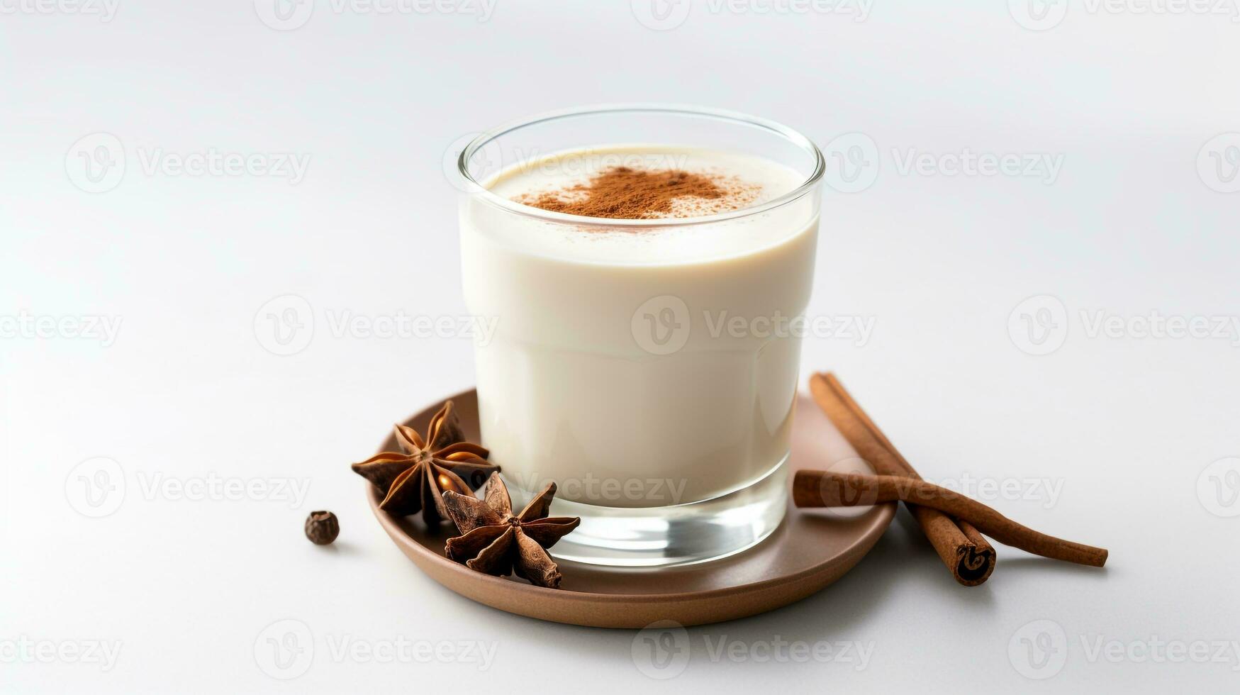 foto de un chai bebida aislado en blanco antecedentes. generativo ai