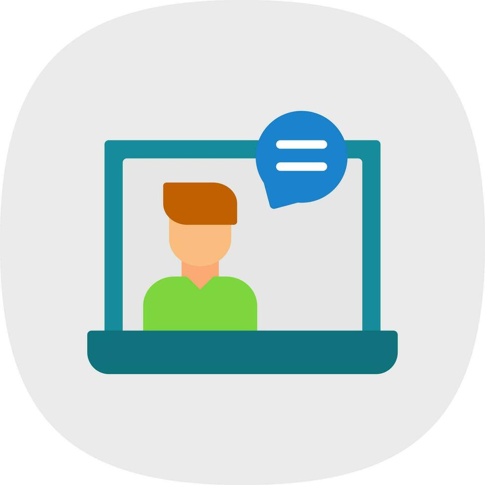 Online learning Vector Icon Design