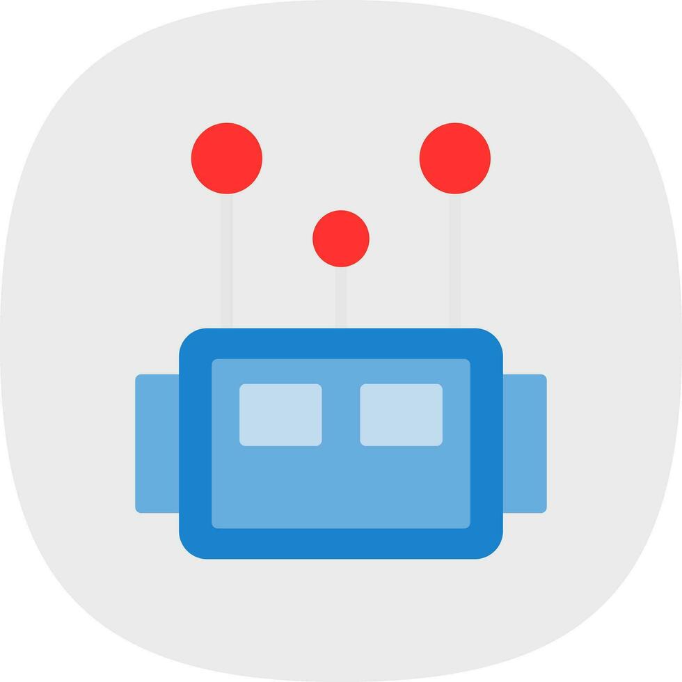 Virtual Assistance Vector Icon Design