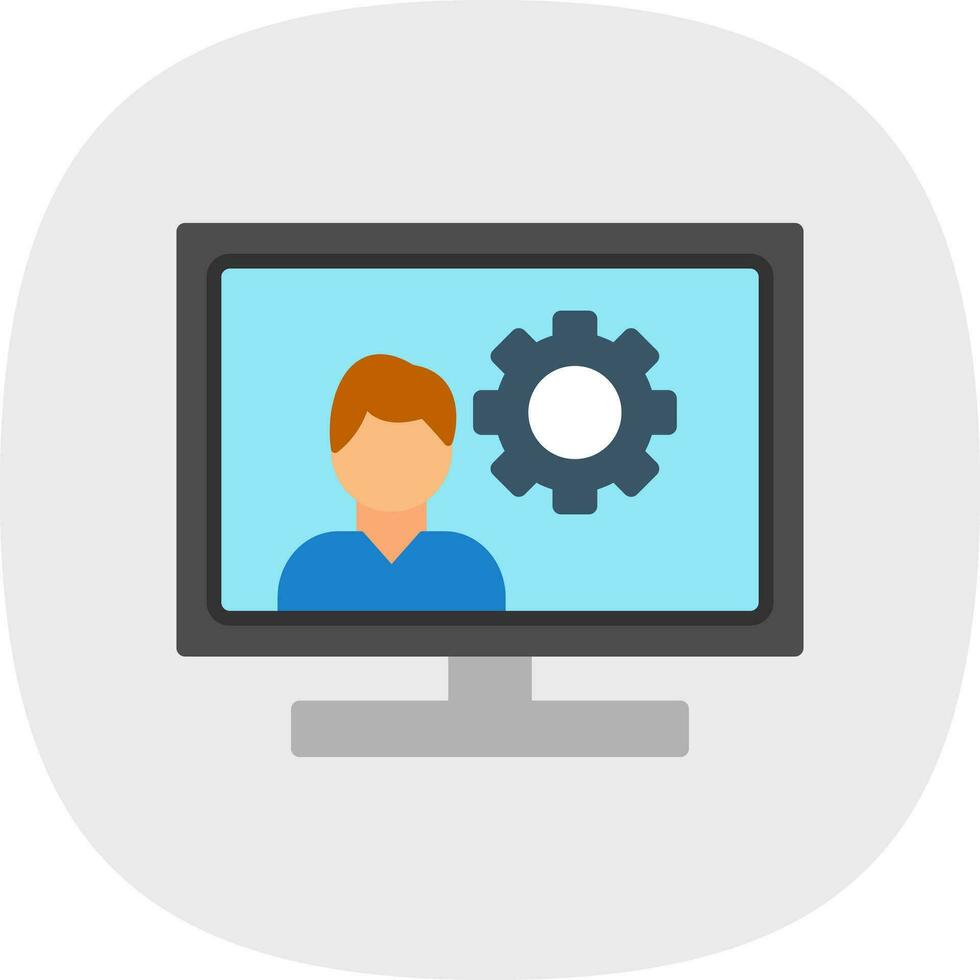 Account Setup Vector Icon Design
