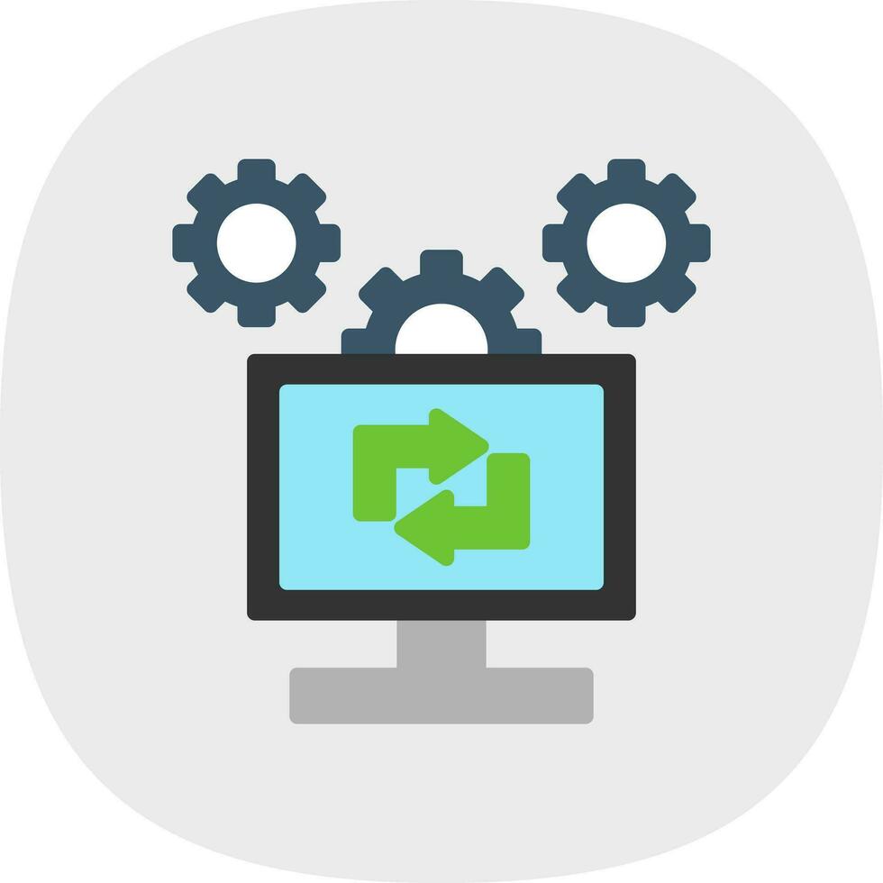 Software Configuration Vector Icon Design