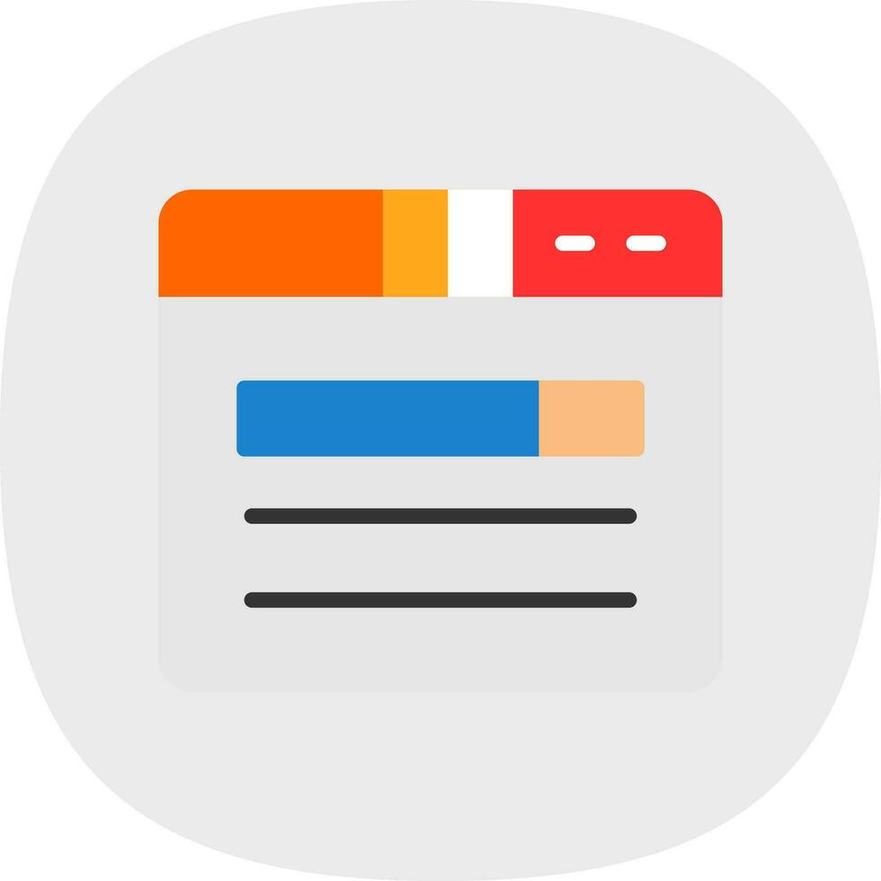 Browser Vector Icon Design