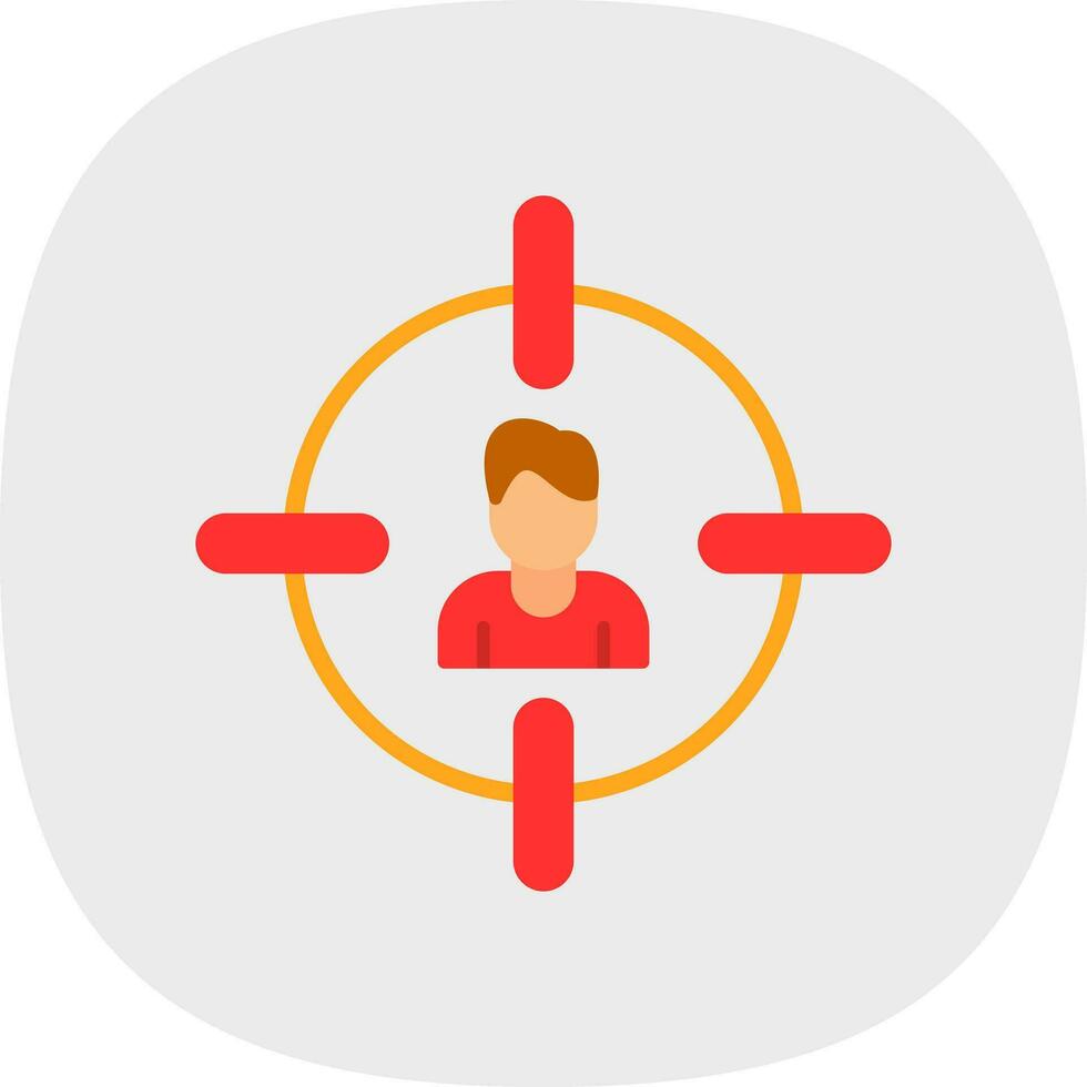 Target Audience Vector Icon Design