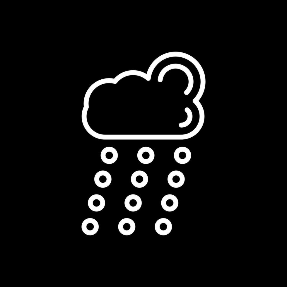 Rain Vector Icon Design