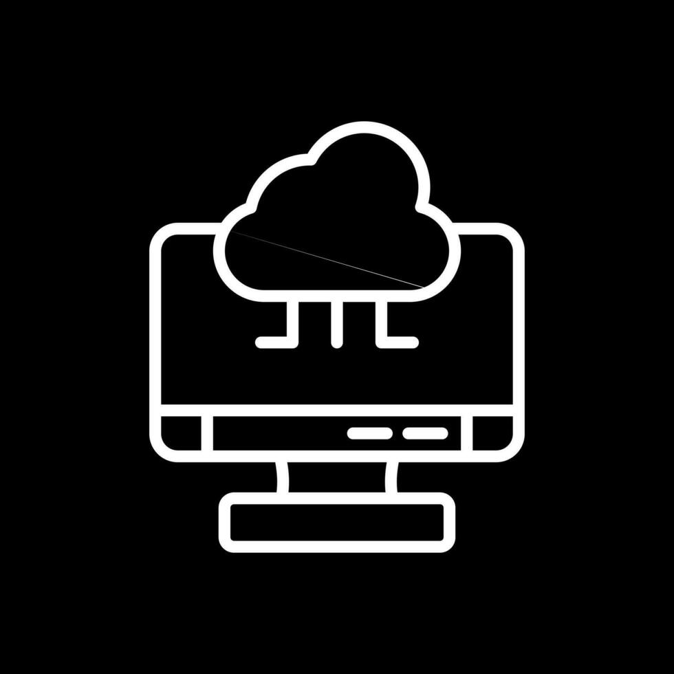 Cloud Computing Vector Icon Design