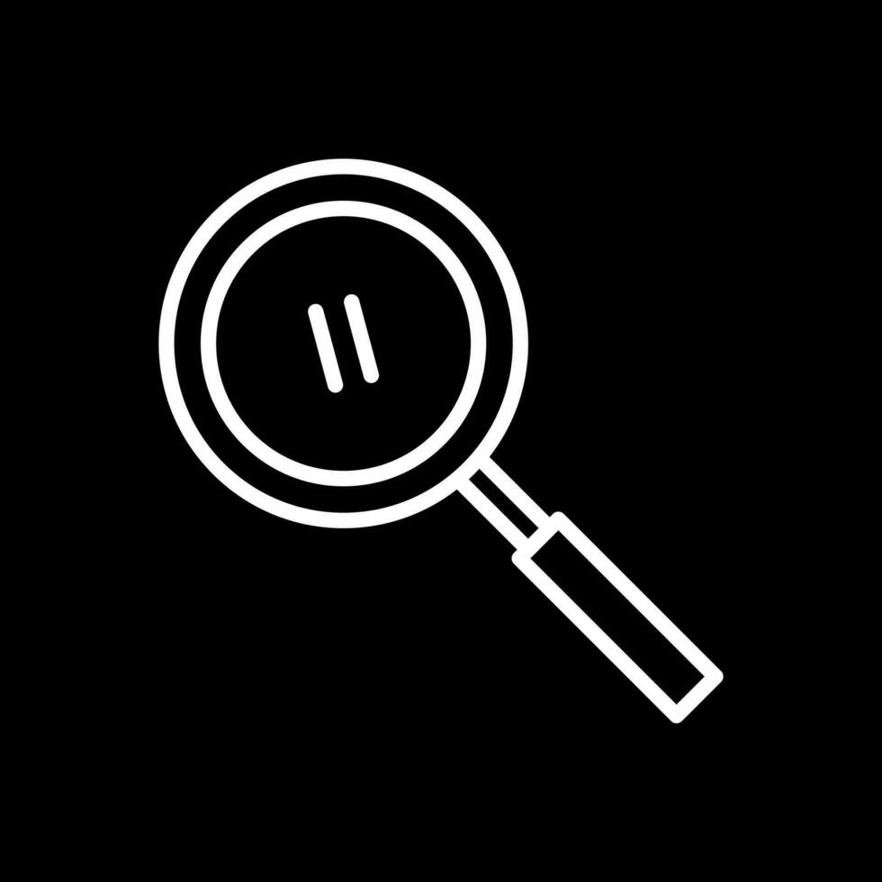 Magnifying glass Vector Icon Design