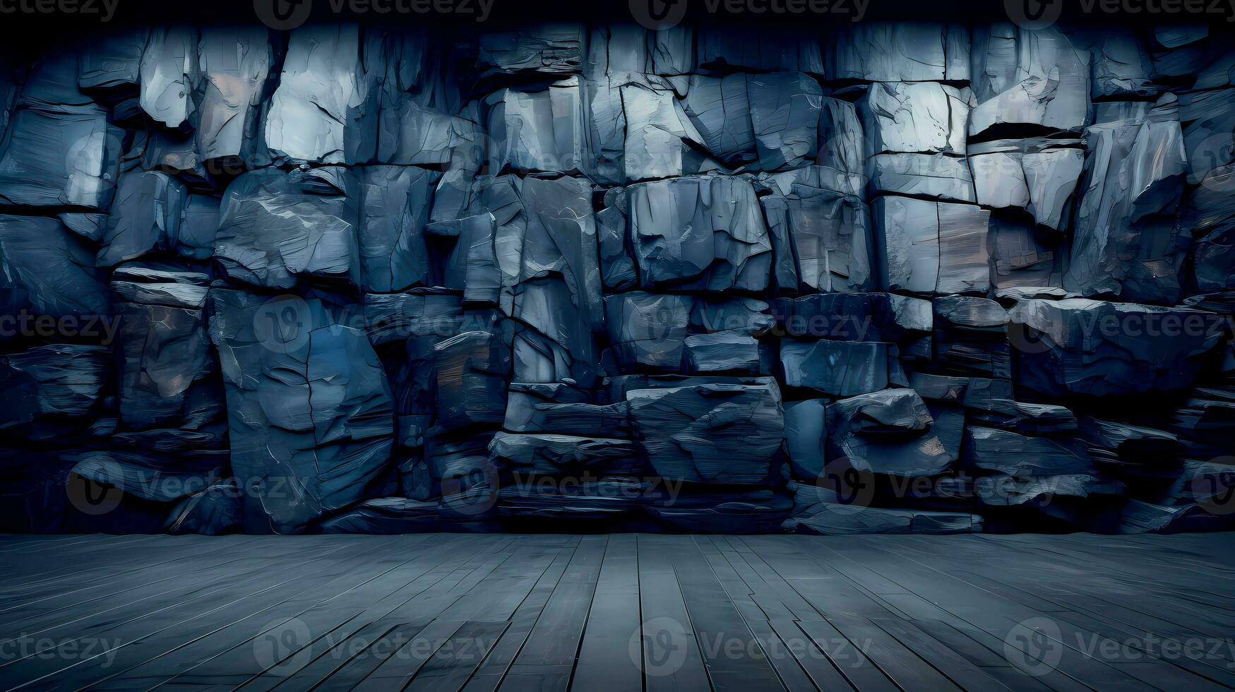 The Rocks - Anime Style Strokes and Shades - AI Generated photo