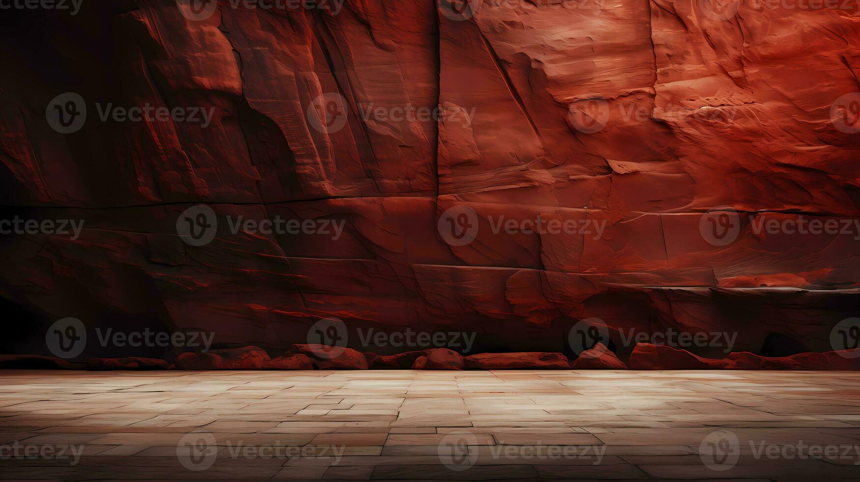 The Rocks - Anime Style Strokes and Shades - AI Generated photo