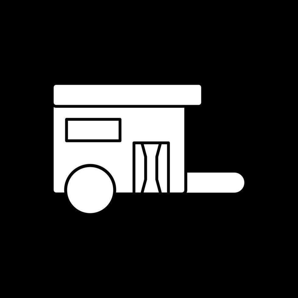 diseño de icono de vector de caravana