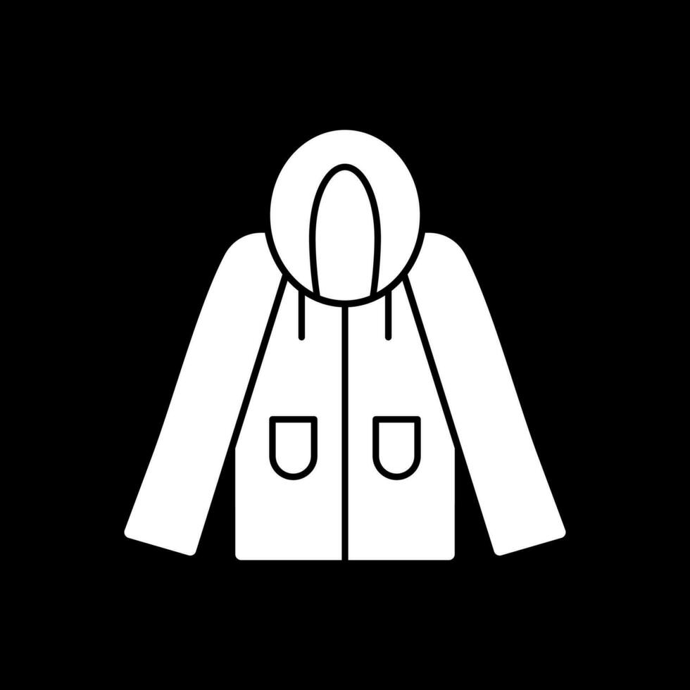 Raincoat Vector Icon Design