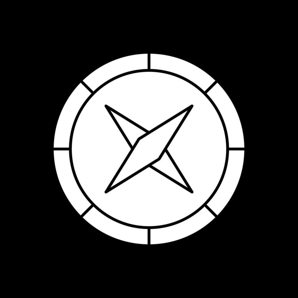 Compass Vector Icon Design