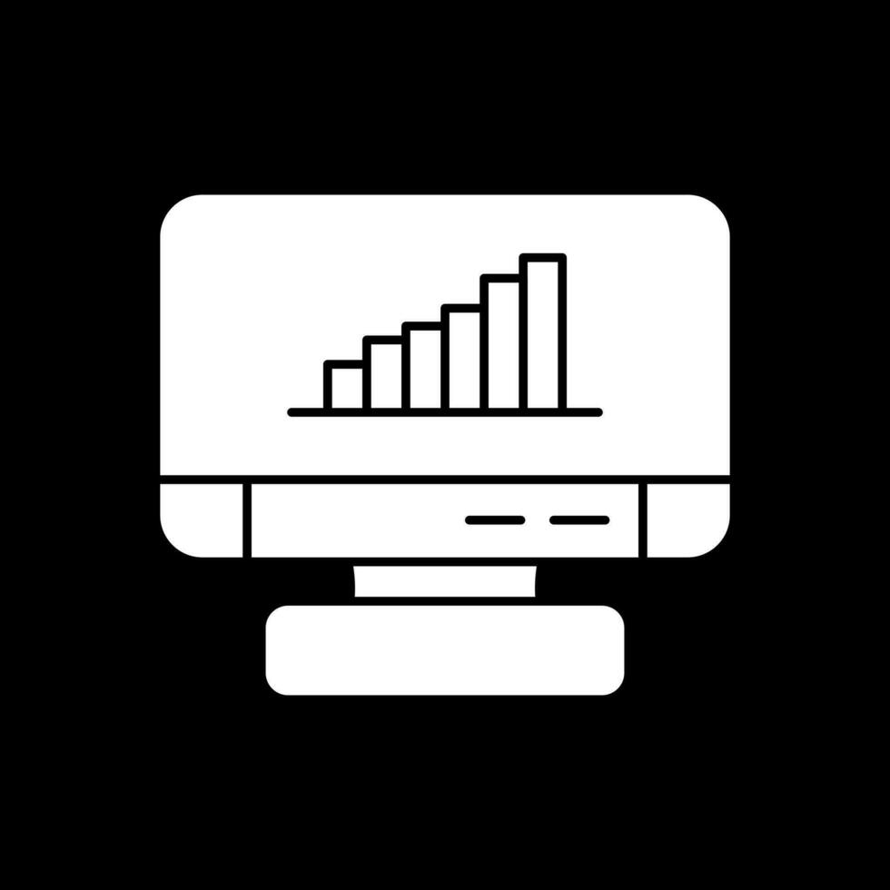 Bar Chart Vector Icon Design