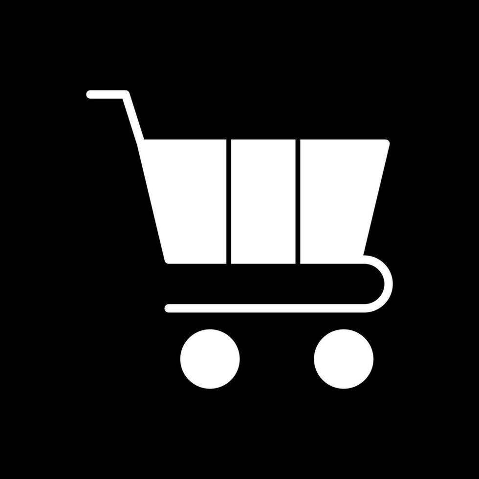 diseño de icono de vector de carrito de compras