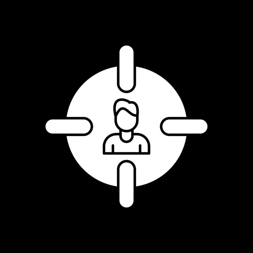 Target Audience Vector Icon Design
