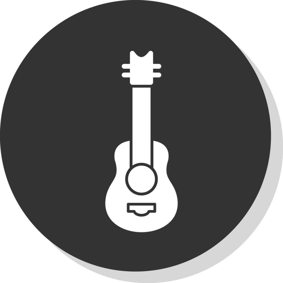 diseño de icono de vector de guitarra