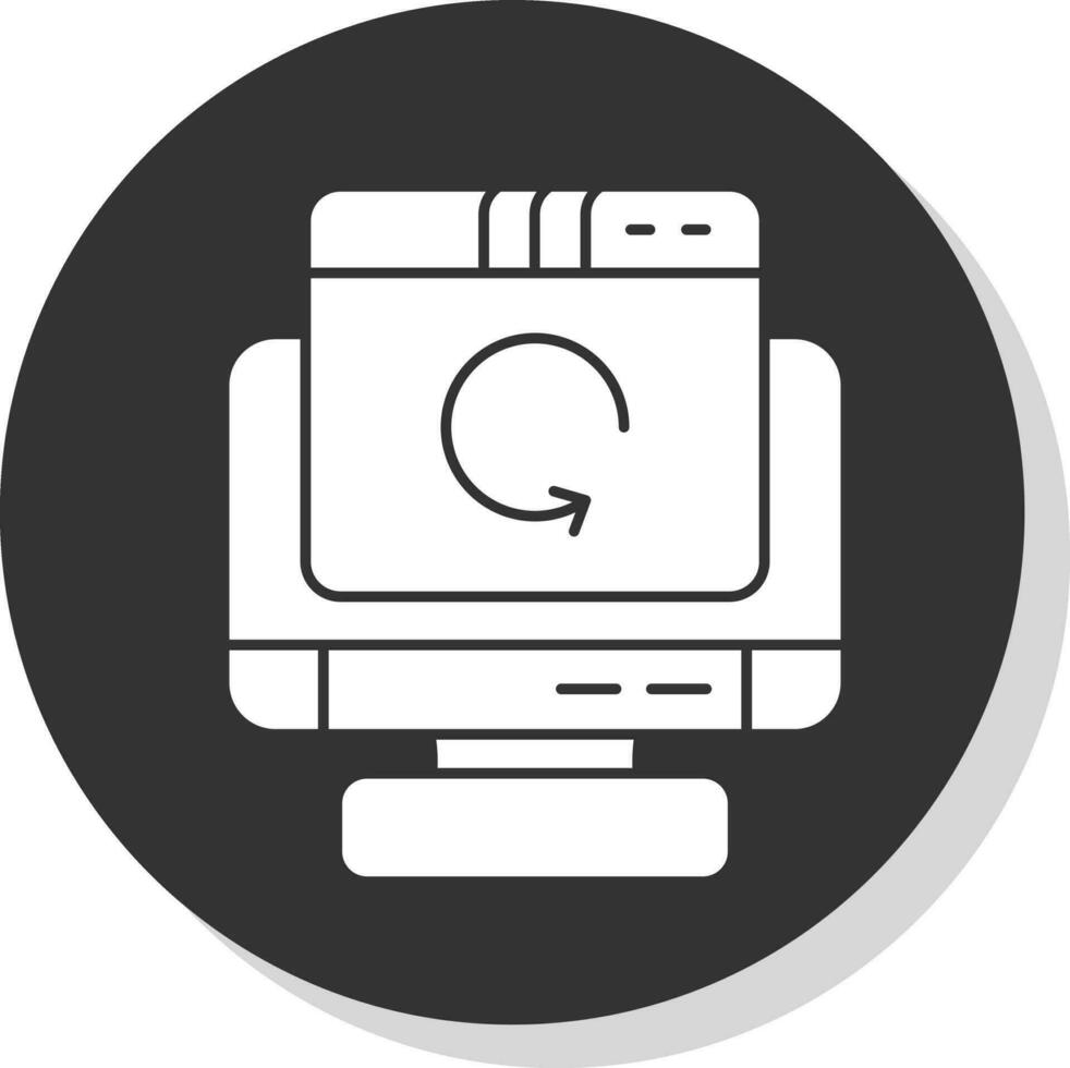 Landing Page Vector Icon Design