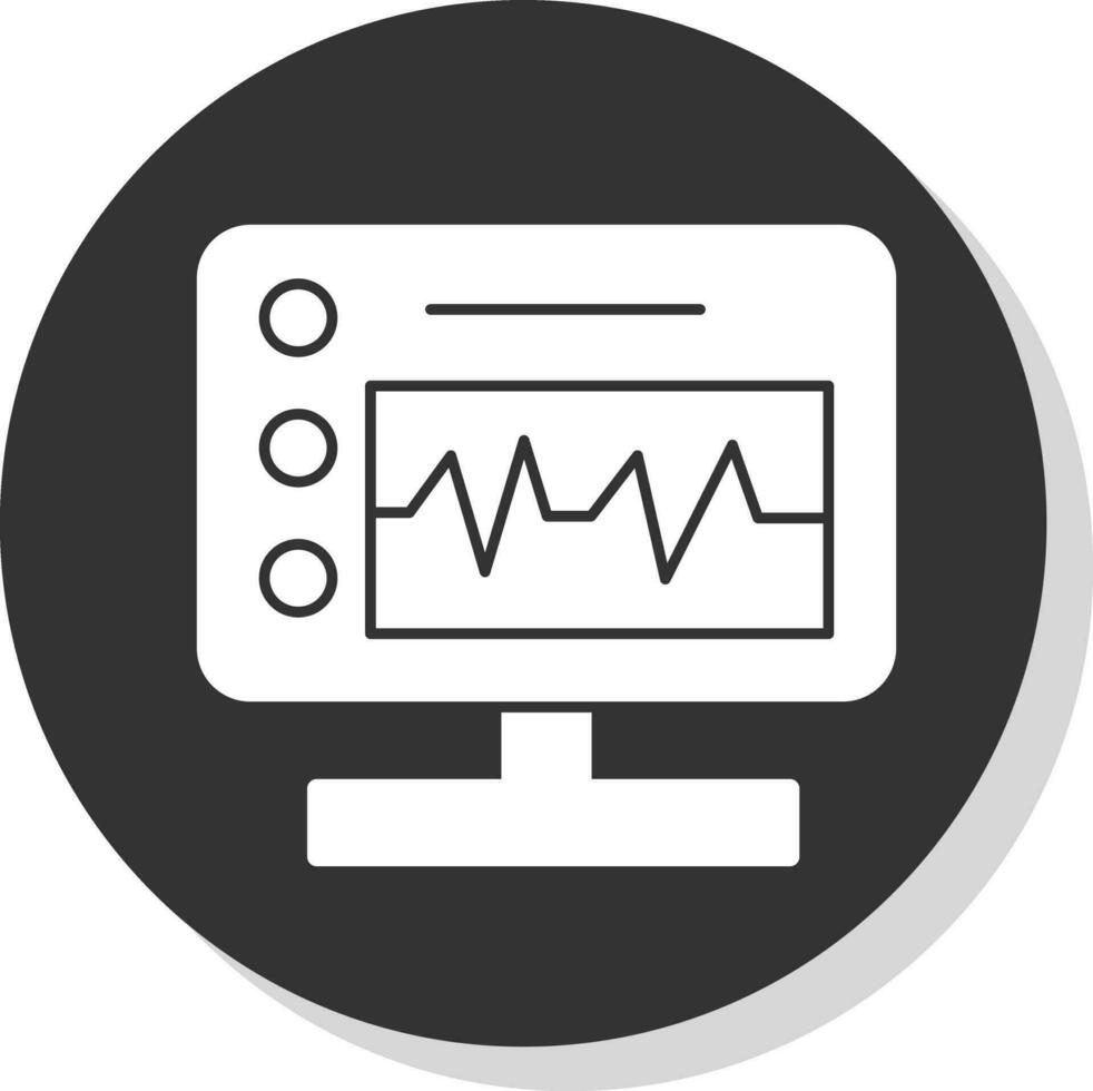 Device Monitoring Vector Icon Design