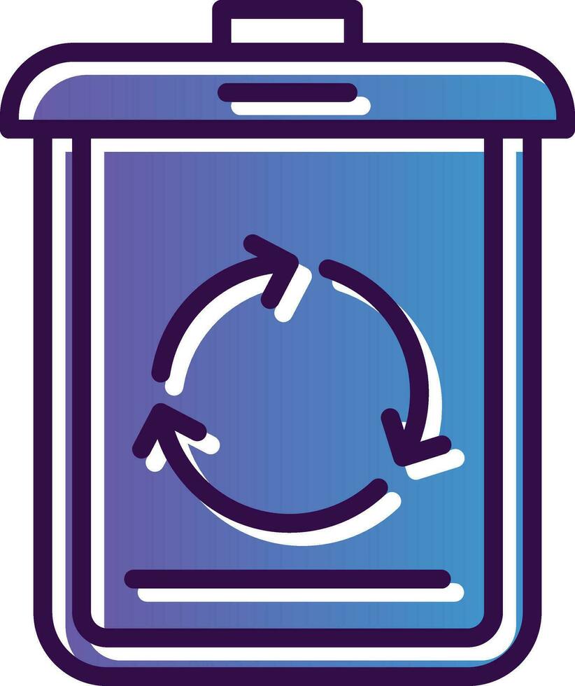 Recycle Vector Icon Design