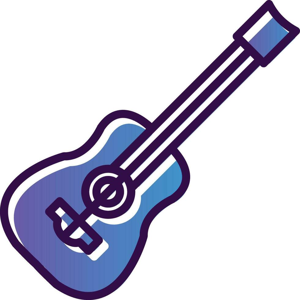 Guitar Vector Icon Design