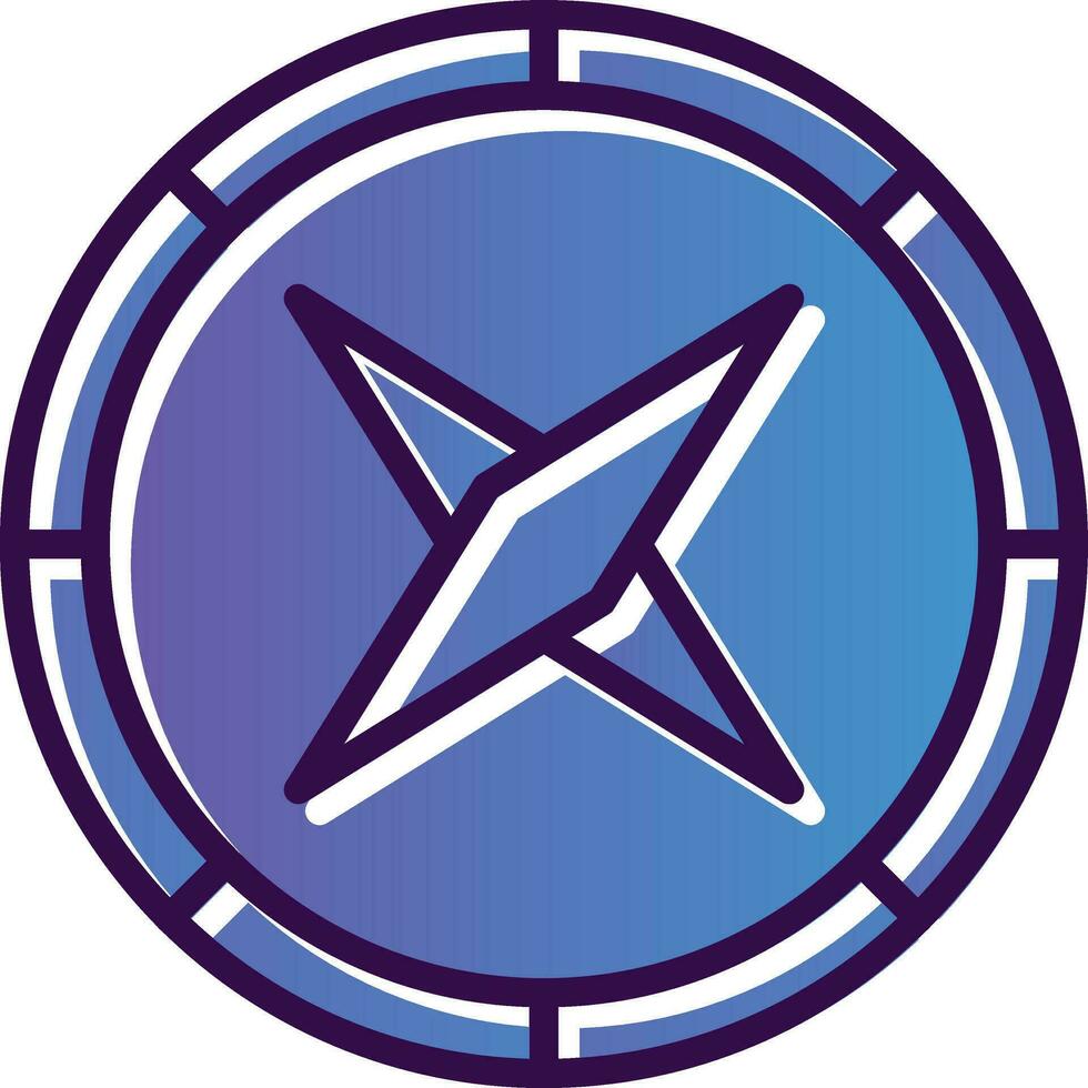 Compass Vector Icon Design