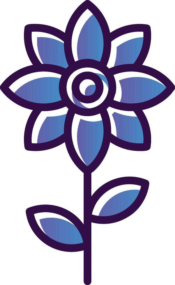 Flower Vector Icon Design
