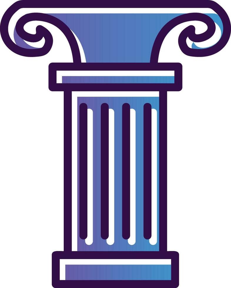 Pillar Vector Icon Design