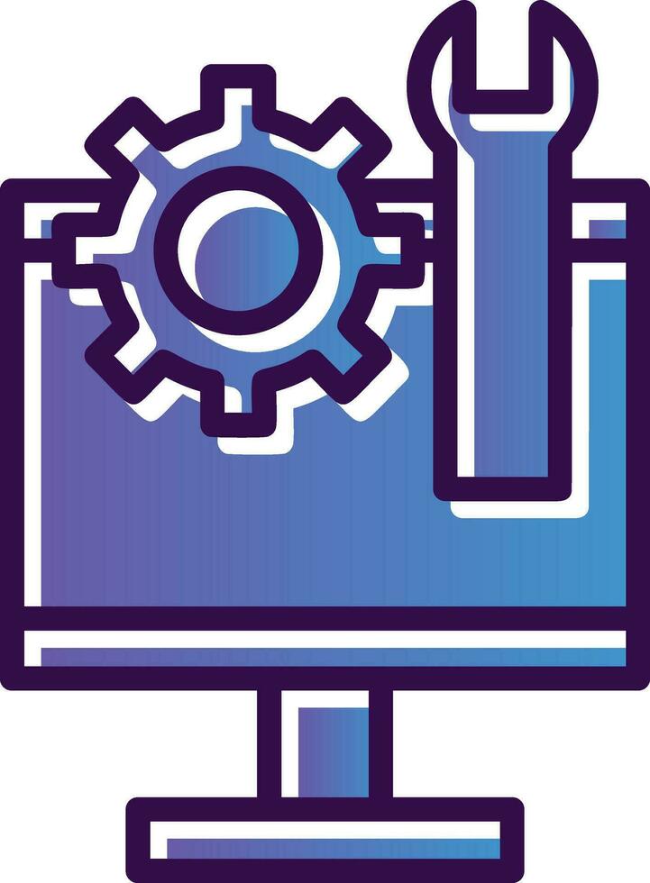 Hardware Repair Vector Icon Design