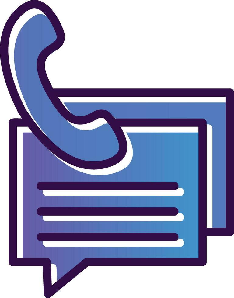 Phone Support Vector Icon Design