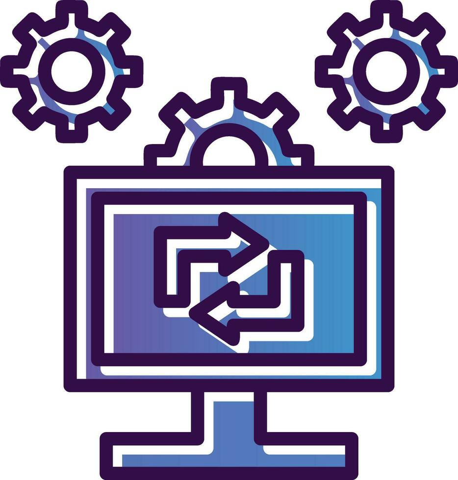 Software Configuration Vector Icon Design