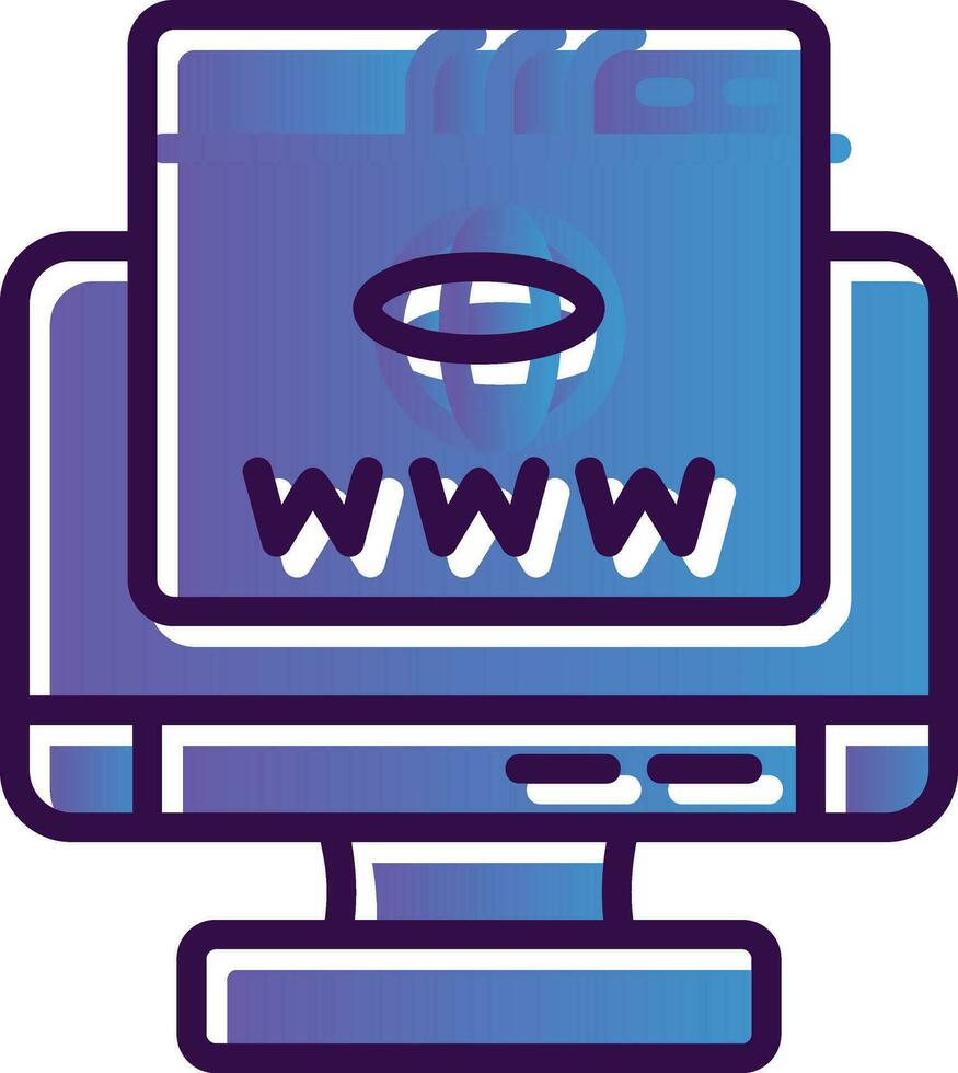 Domain Vector Icon Design