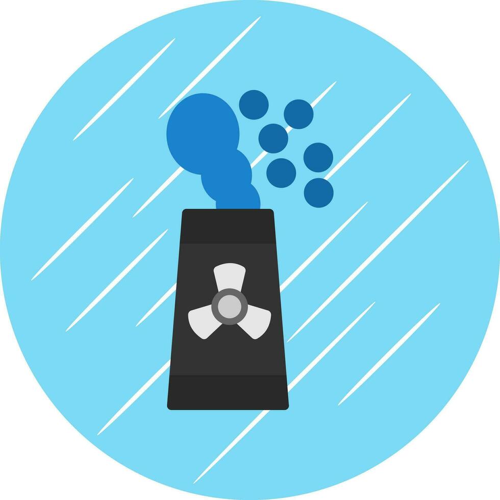 Nuclear energy Vector Icon Design