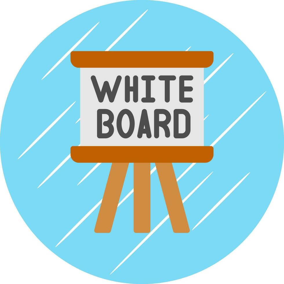 Whiteboard Vector Icon Design