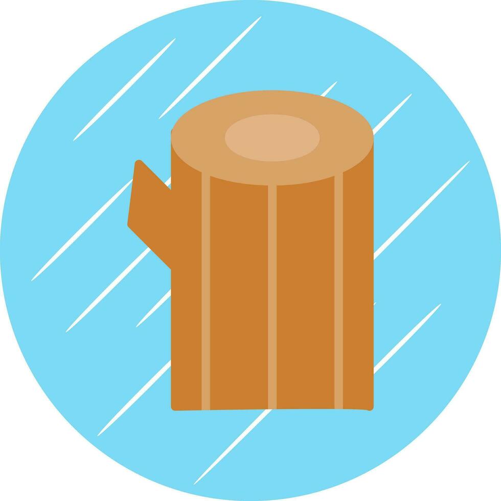 Log Vector Icon Design