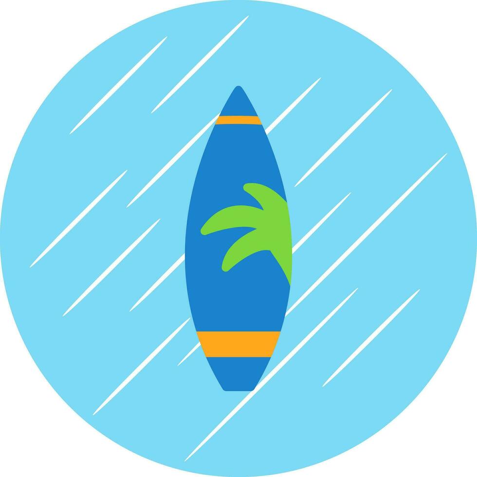 Suffboard Vector Icon Design