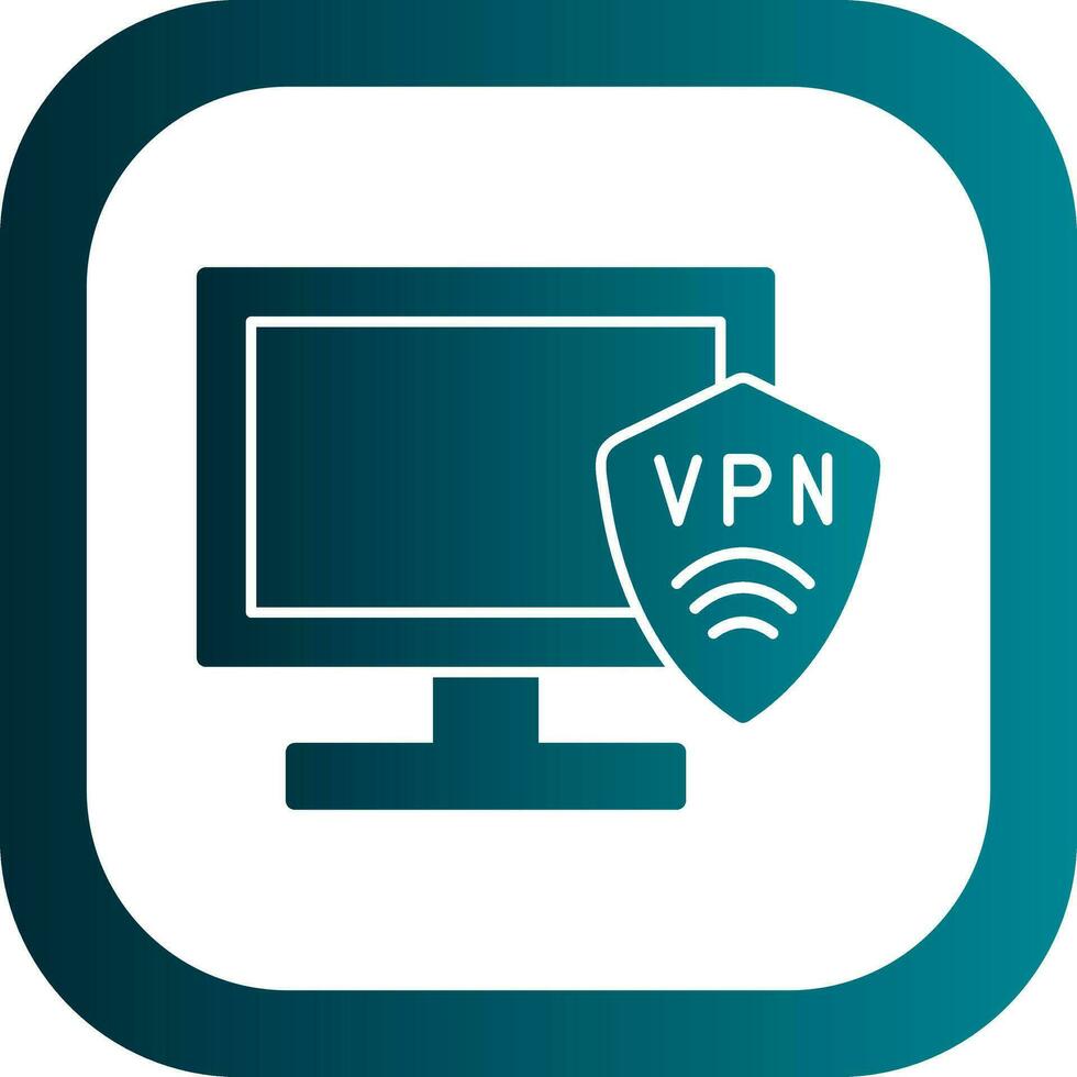 VPN Setup Vector Icon Design