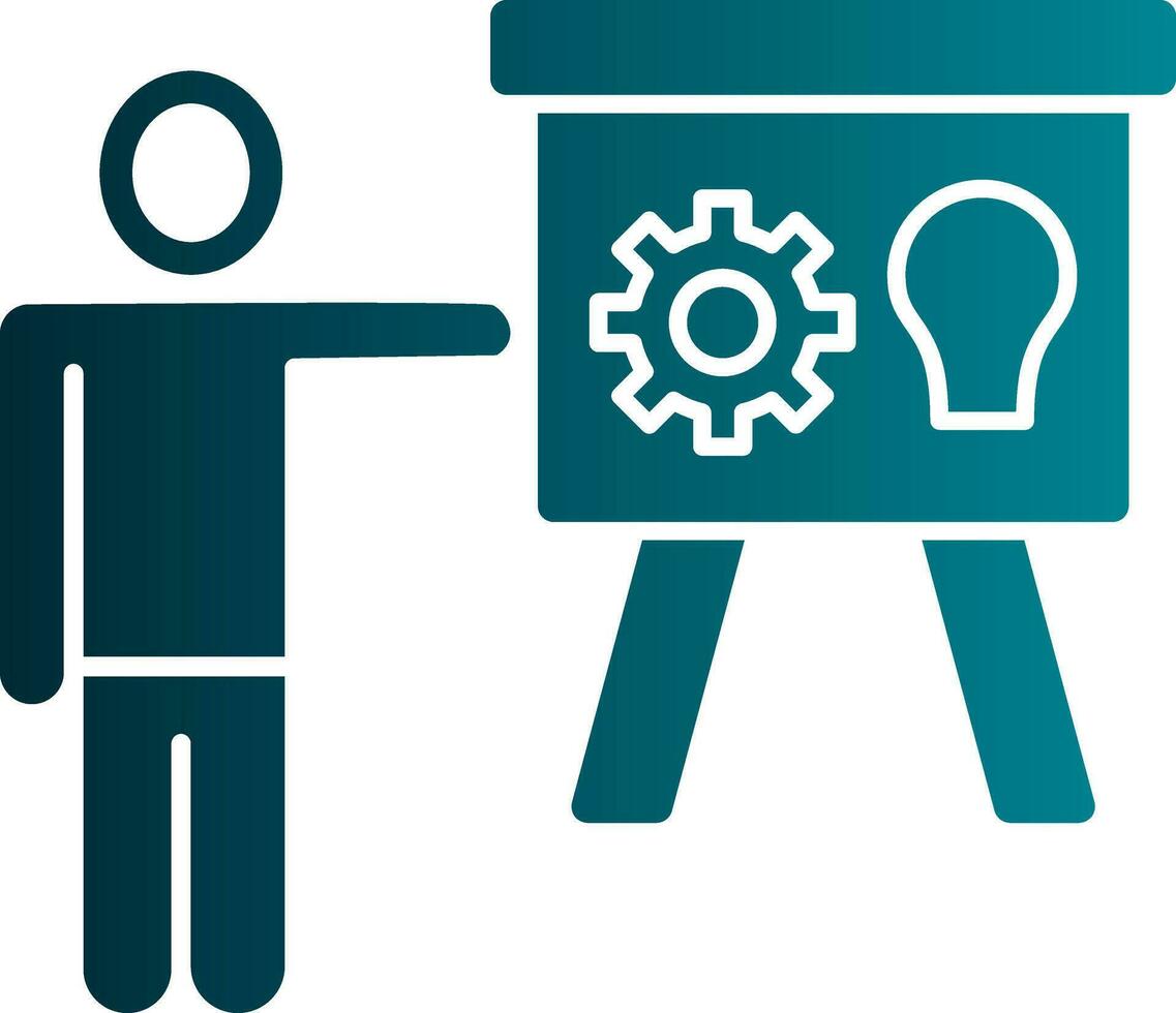 Training Vector Icon Design