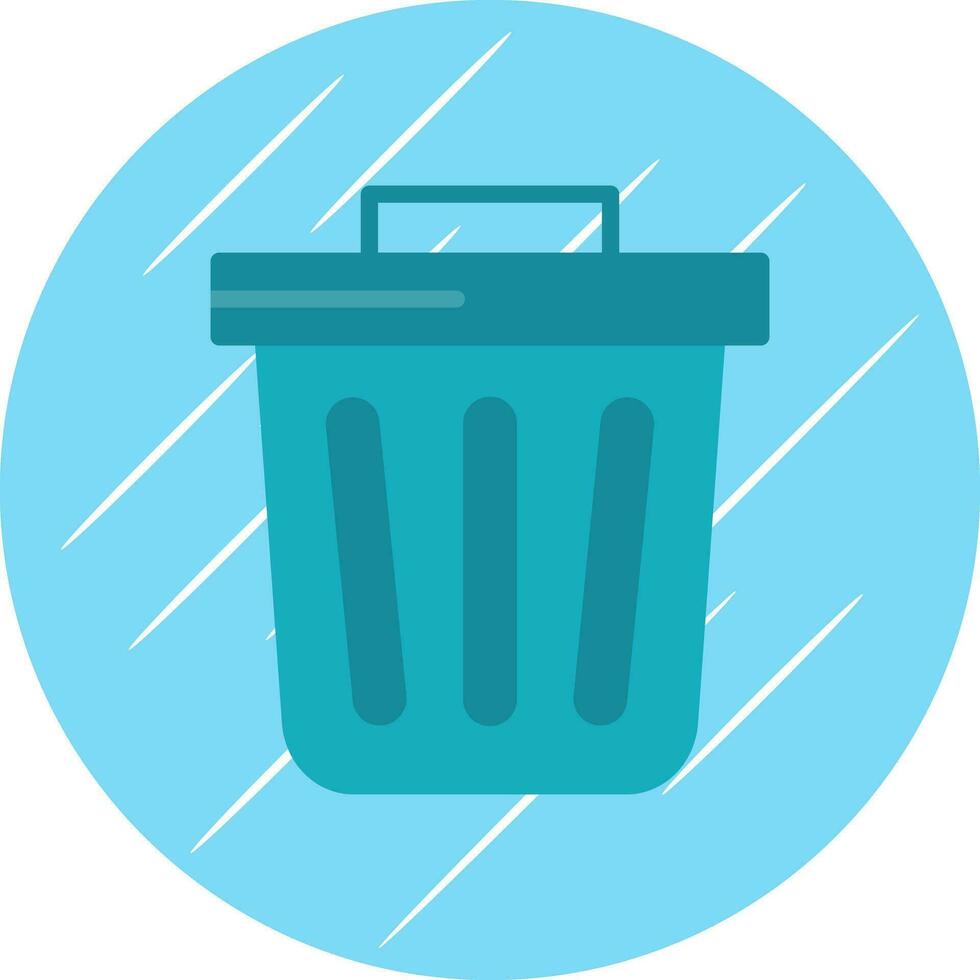 diseño de icono de vector de basura