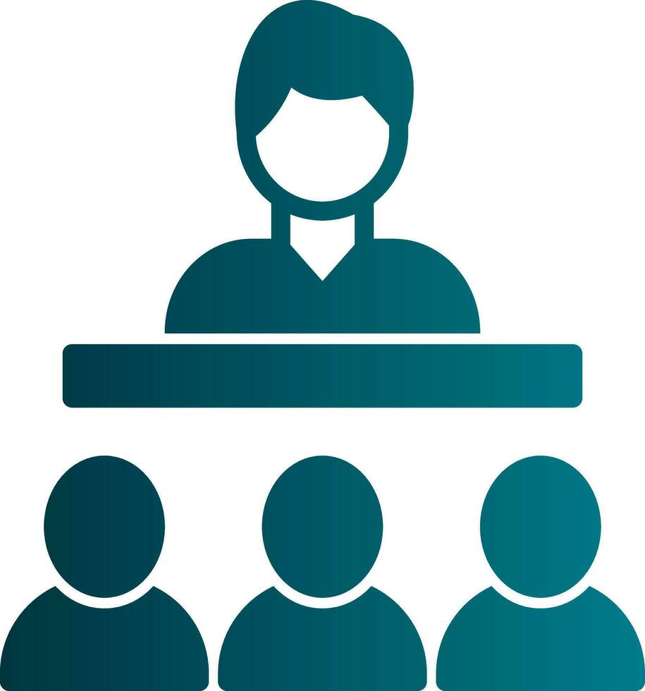 Seminar Vector Icon Design