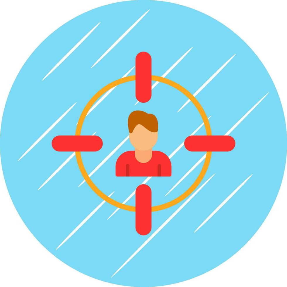 Target Audience Vector Icon Design