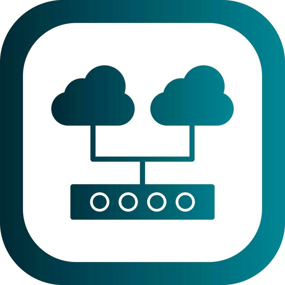 Cloud Support Vector Icon Design