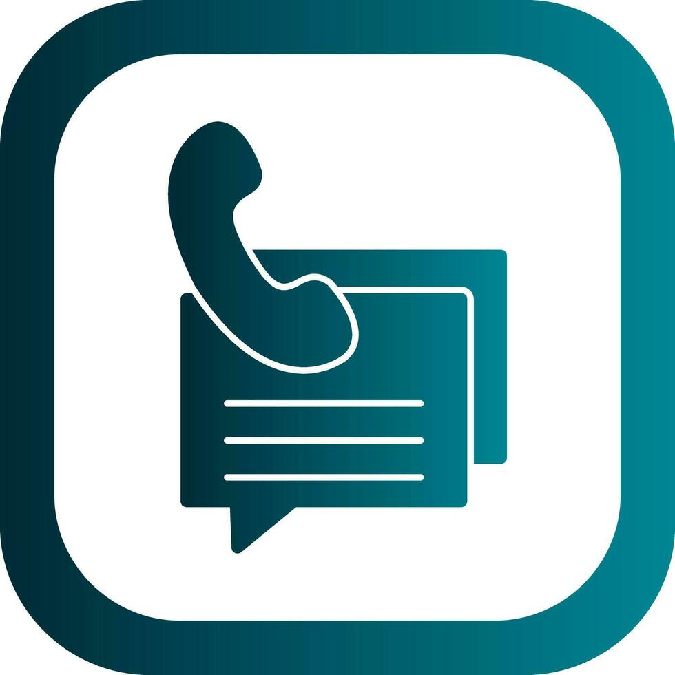 Phone Support Vector Icon Design