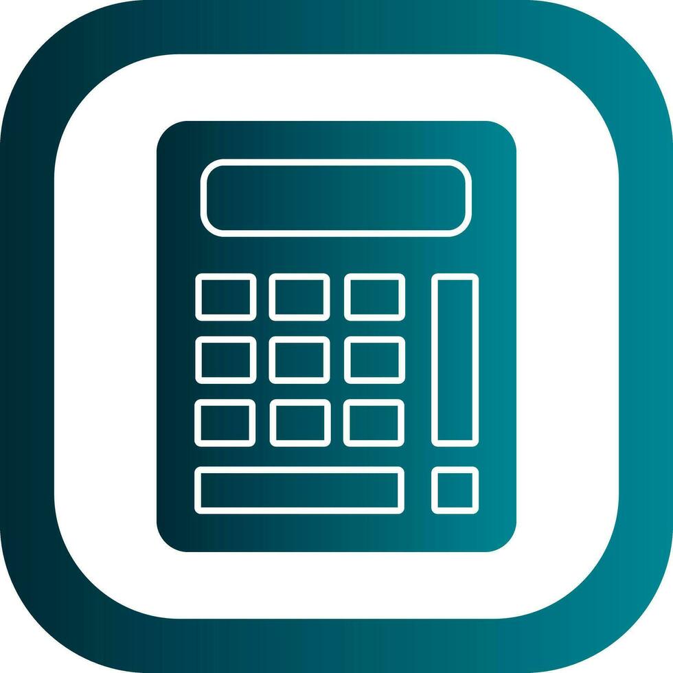 Calculator Vector Icon Design